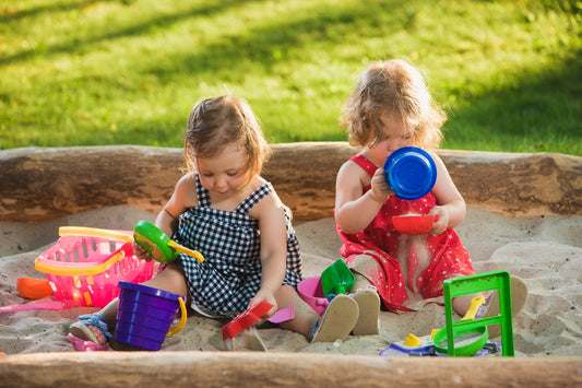 Ramakra | two baby girls playing with the best outdoor toys for kids 2024