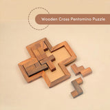 Wooden Pentomino Puzzle: Educational Game for Kids in India