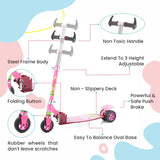 Toddler Scooter for Kids 3-12 Years | Adjustable Heights & LED Wheels