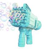 Bubble Machine Gun - 32 Hole Gatling for Endless Bubble Fun