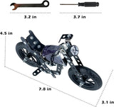 Technique Motorcycle Building Block Kit - 117-Piece STEM Project Model for Boys - Educational Toy Set for Kids