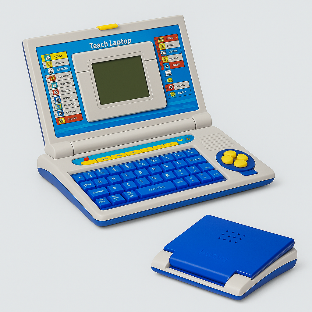 Kids Laptop Toy Made in India: Interactive Alphabets, Music, & More