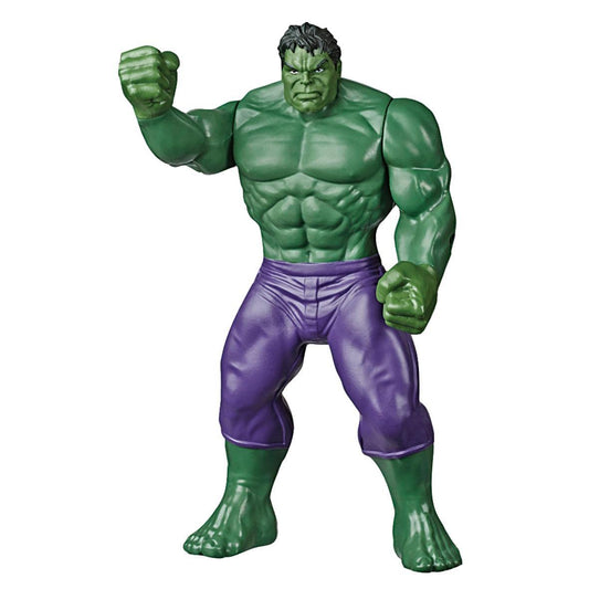 Hulk Toy 9.5-Inch Scale Collectible Super Hero Action Figure, Toys For Kids Ages 4 and Up