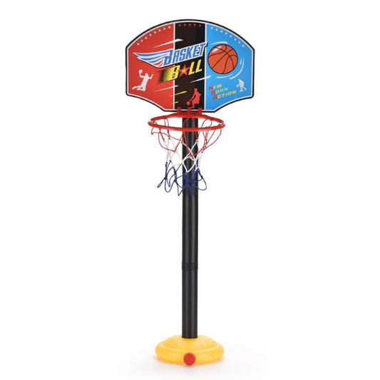 Adjustable Height Basketball Set for Kids with Stand – Portable Basketball Hoop for Home with Ball – Basketball Stand for Kids Indoor/Outdoor Play for Kids (Pack of 1)