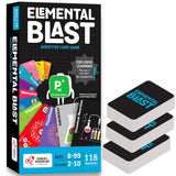 Elemental Blast Card Game - Fun STEM Educational Game for Kids Ages 10-15, Great Gift for Boys and Girls 8-12+