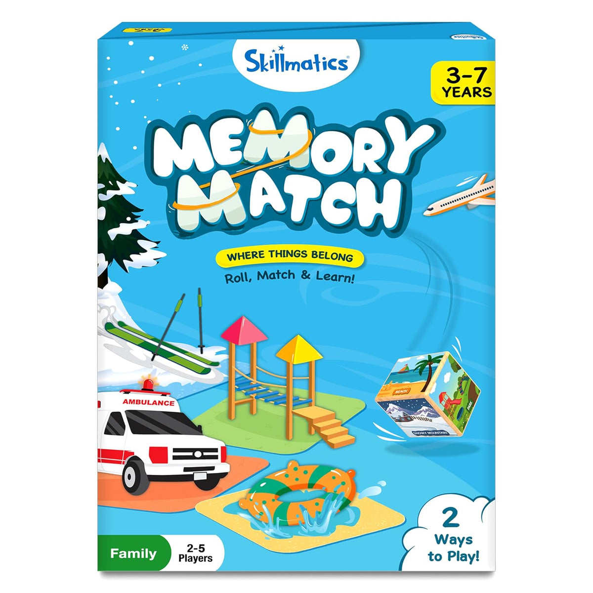 Memory Match Game for Kids Ages 3-7, Fun & Fast Educational Gift