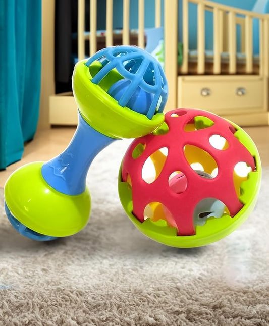 Soft Ball Rattle Toy for Safe Rattle & 6months+ Sorting Children Toy and Infant Products