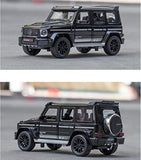 Scale Exclusive Alloy Metal Pull Back Die-cast Car Model with Sound Light Mini Auto Toy for Kids Metal Model Toy Car with Sound and Light? (BRABUS 800 - MULTICOLOR)