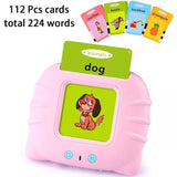 Talking Baby Double Sided Flash Cards Educational Toys for 3+ Years Old,Cognitive_Skills Early Learning Educational Electronic Interactive Montessori Toys, Birthday Gift