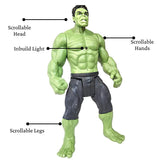 Set of 3 Action Figures: Captain America, Iron Man, Hulk