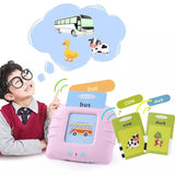 Talking Baby Double Sided Flash Cards Educational Toys for 3+ Years Old,Cognitive_Skills Early Learning Educational Electronic Interactive Montessori Toys, Birthday Gift