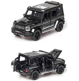 Scale Exclusive Alloy Metal Pull Back Die-cast Car Model with Sound Light Mini Auto Toy for Kids Metal Model Toy Car with Sound and Light? (BRABUS 800 - MULTICOLOR)