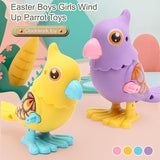 Jumping Bird Animals Key Operated Wind Up Toys for Toddler Kids Colorful Funny Moving Toys for Babies 6-12 Months Pack of 3