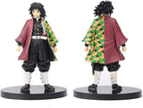 Demon Slayer 6-Pack Action Figures (16CM) - Colorful Decor for Car, Cake, Desk, and Study.