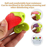 Silicone BPA Free Natural Organic Nipple Teethers for Newborn Infant, Babies (Pack of 3)
