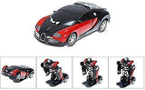 Battery-Powered Car-Robot Convertible Toy with Lights and Sounds, for Kids 3+, Pack of 1