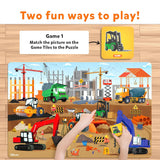 Jigsaw & Toddler Puzzles, Educational Toy, Gifts for Ages 3-7 (48 Pieces, 2 x 3 feet)