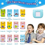 Talking Baby Double Sided Flash Cards Educational Toys for 3+ Years Old,Cognitive_Skills Early Learning Educational Electronic Interactive Montessori Toys, Birthday Gift