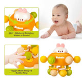 Sensory Toys for 0-6 6-12 Months, Baby Teether Teething Toys for Babies 0 3 6 9 12 18 Months,