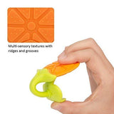 Silicone BPA Free Natural Organic Nipple Teethers for Newborn Infant, Babies (Pack of 3)