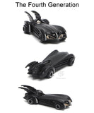 Black Superhero Car Set, 6 Push N Go Vehicles for Toddlers, Die-Cast Gift (Bat 6pc)