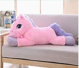 60cm Pink & Blue Unicorn Soft Toy for Girls