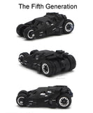 Black Superhero Car Set, 6 Push N Go Vehicles for Toddlers, Die-Cast Gift (Bat 6pc)