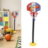 Adjustable Height Basketball Set for Kids with Stand – Portable Basketball Hoop for Home with Ball – Basketball Stand for Kids Indoor/Outdoor Play for Kids (Pack of 1)