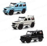 Scale Exclusive Alloy Metal Pull Back Die-cast Car Model with Sound Light Mini Auto Toy for Kids Metal Model Toy Car with Sound and Light? (BRABUS 800 - MULTICOLOR)