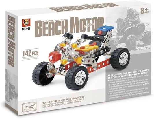 Build & Learn: Transformable 142-Piece Mechanical Toy Kits for All Ages