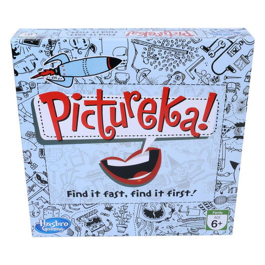 Pictureka Board Game: Double-Sided Tiles & Colorful Mission Cards for Kids