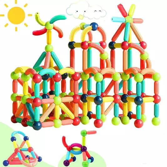 Magnetic Building Blocks 36 Pcs |Creative Toys for Kids| Buy Online in India