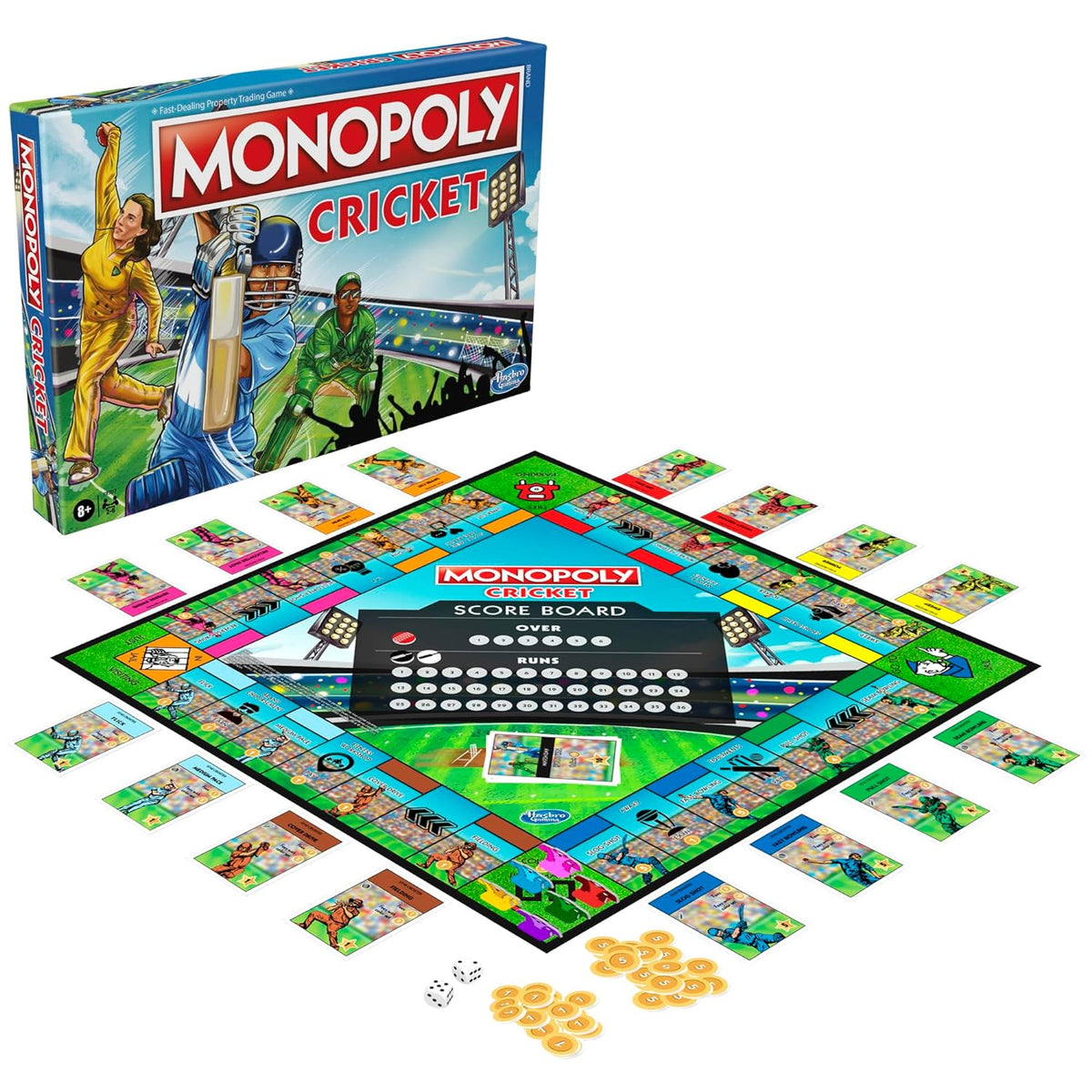 Monopoly Cricket Board Game - Buy Cricket Monopoly Online in India