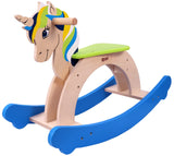 Wooden Horse Rocker for Kids: Safe Design | Buy in India