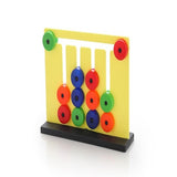 Montessori Slide Puzzle for Preschool Learning and Brain Teasers