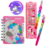 Unicorn Gift Set: Stationary and Spiral Diary for Lovely Girls