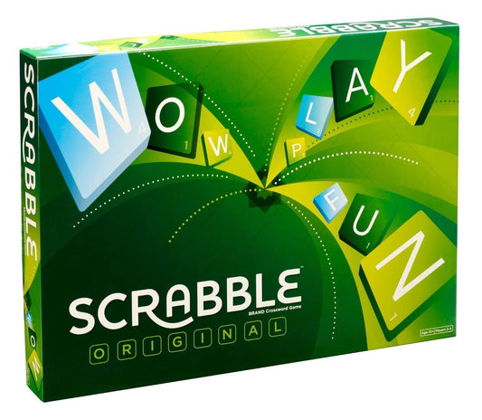 Scrabble Board Game – Classic Word Play for Family and Friends | Indoor and Outdoor Game for Kids | Family & Friends Night out Games