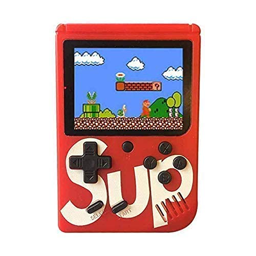 Gallery Video Game for Kids SUP 400 in 1 Retro Game Box Console Handheld Game Box, Handheld Game Box with TV Output, Rechargeable Classic Game Display Size: 2.4In,(Assorted Colour)