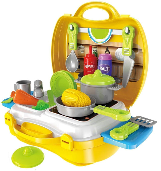 Buy Kitchen Set Cooking Toy Online in India - Safe & Portable Playset