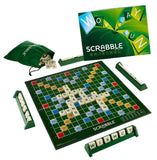 Scrabble Board Game – Classic Word Play for Family and Friends | Indoor and Outdoor Game for Kids | Family & Friends Night out Games