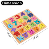 Shapes Puzzles, Numbers Puzzle, Alphabets Puzzle Set for Toddlers