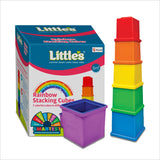 Rainbow Stacking Cubes I Activity toy for babies I Multicolor I Infant & Preschool Toys I Develops motor & Reasoning skills(7 pieces)