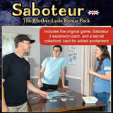 Saboteur The Mother Lode Bonus Pack Strategy Card Game – Includes Saboteur, Saboteur 2 & Secret Collectors’ Card – Perfect for Family Game Nights for Kids & Adults Age 8 & Older