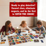 Card Game - Catch The Crook, Family Friendly Mystery Game, Strategy Game, Gifts for Kids, Boys, Girls Ages 10 and Up, 2-5 Players