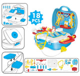 Doctor Set Toy: Doctors Kit for Kids with 18 Medical Instruments