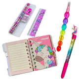 Unicorn Gift Set: Stationary and Spiral Diary for Lovely Girls