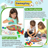 Educational Shape Puzzle Board Game for Kids & Adults