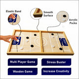 Hockey Board Game |Wooden Board Game for Kids & Adults| Made in India