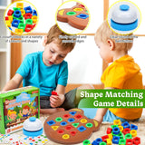 Educational Shape Puzzle Board Game for Kids & Adults