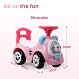 Baby Ride-On Toy Car: Safe Kids Toy with Music | Buy Online in India